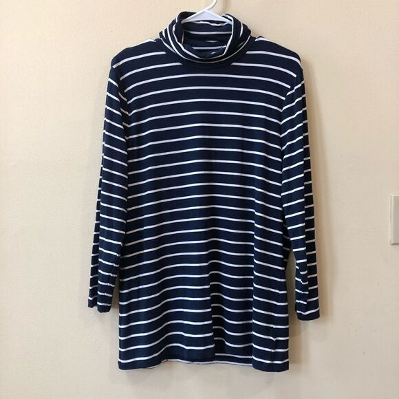 Ralph Lauren Striped Turtleneck - Picture 1 of 4